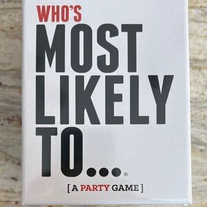 Brand New WHO'S MOST LIKELY TO game